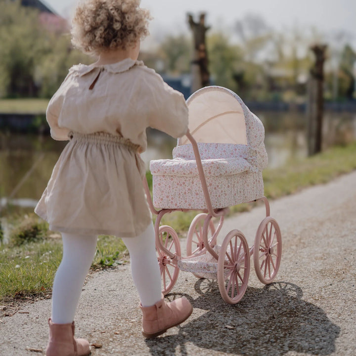 Metal Doll Pram
