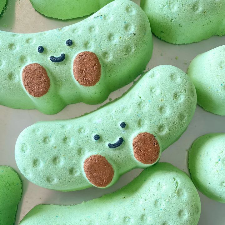 Cute Pickle Bath Bomb