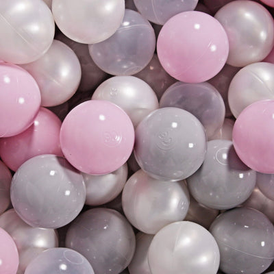 Make Your Own Square Ball Pit | Cotton Pastel Pink