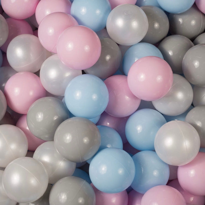 Make Your Own Square Ball Pit | Cotton Pastel Pink