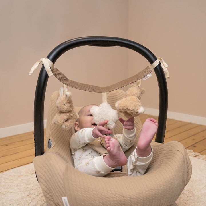 Little Dutch Car Seat Toy | Baby Bunny