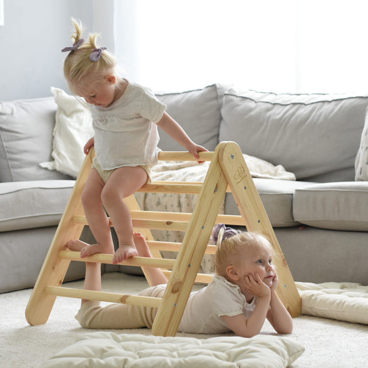 Wooden Climbing Triangle | Black