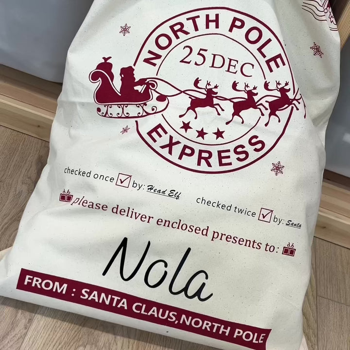 Personalised Christmas Sack