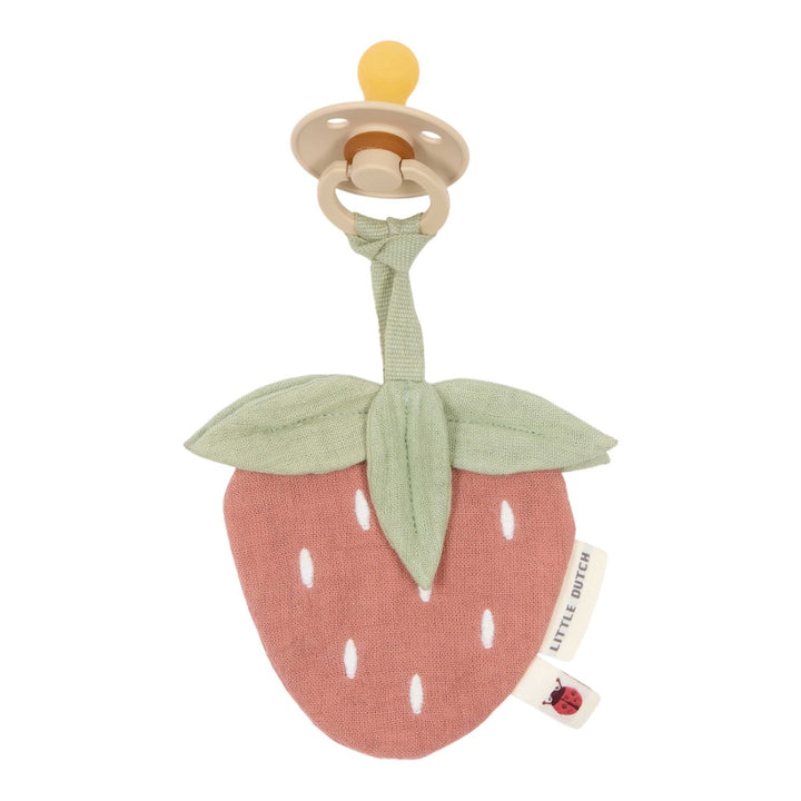 Little Dutch Cuddle Dummy Cloth | Strawberry