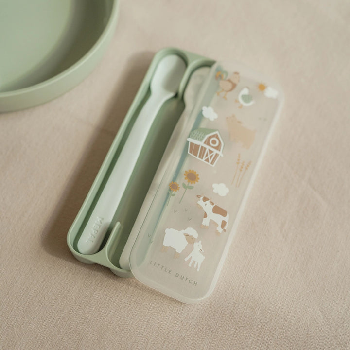 Little Dutch x Mepal Feeding Spoon Set Mio | Little Farm