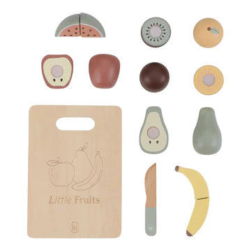 Little Dutch Wooden Market Stall & Fruit Set