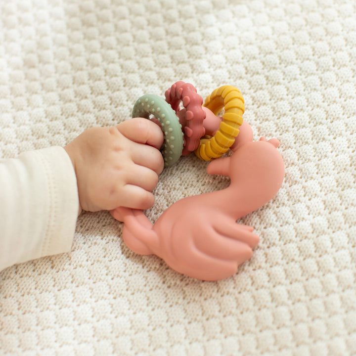 Flamingo Teether | Safari Friends