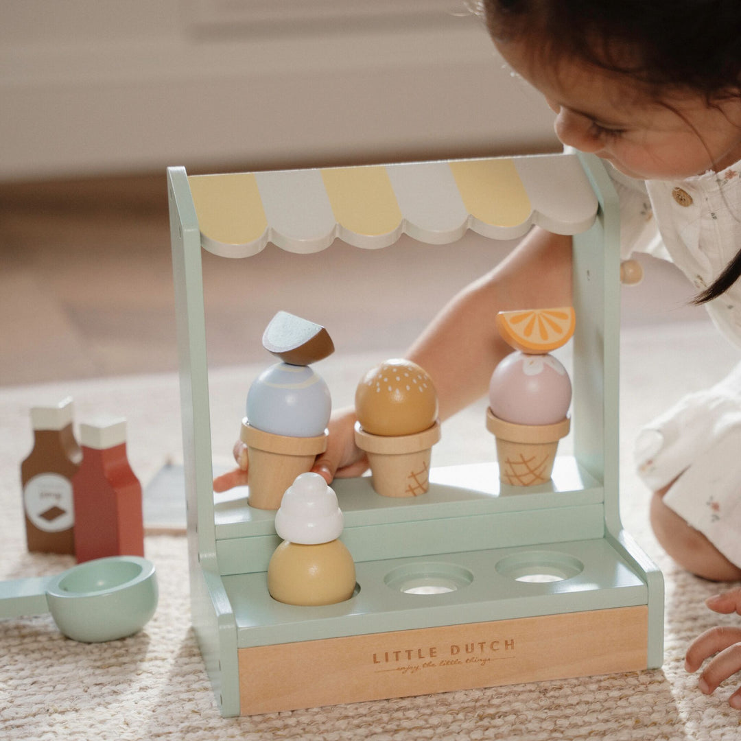 Wooden Ice Cream Shop
