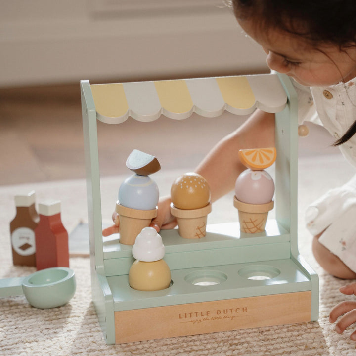 Wooden Ice Cream Shop