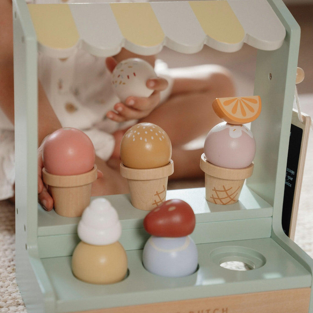 Wooden Ice Cream Shop