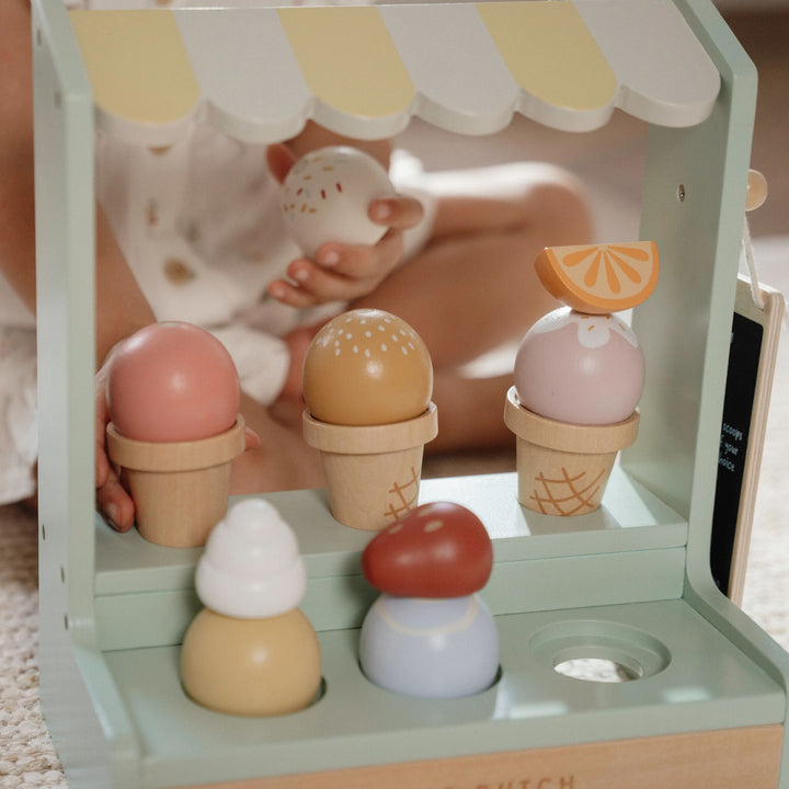 Wooden Ice Cream Shop