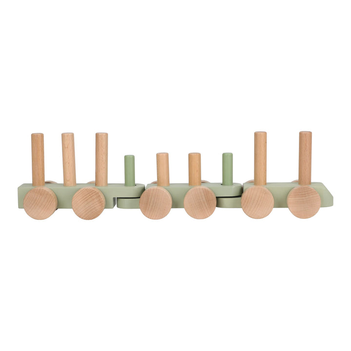 Wooden Block Train | Safari Friends