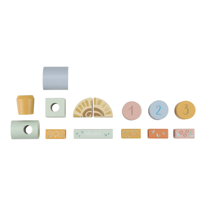Wooden Block Train | Safari Friends