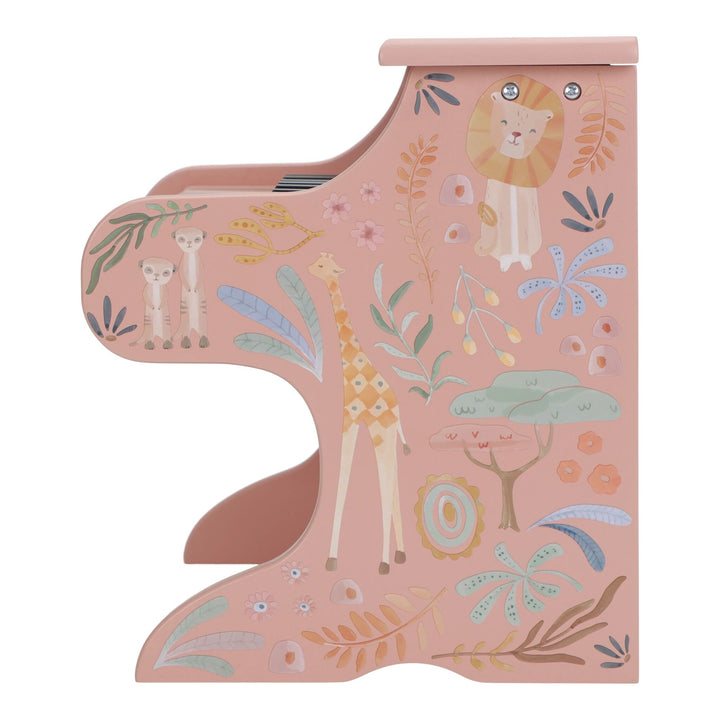 Pink Wooden Piano | Safari Friends