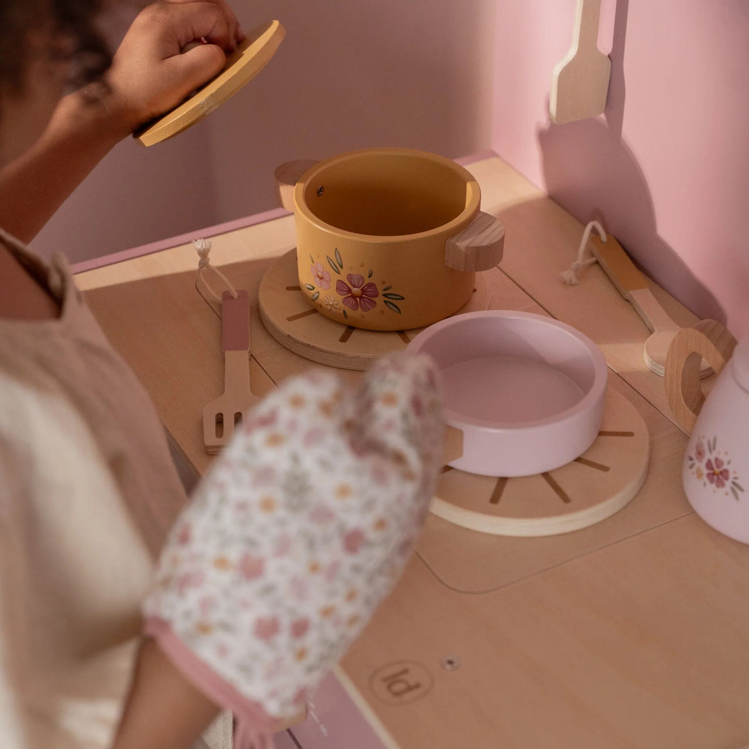 Little Dutch Wooden Play kitchen | Pink Limited Edition