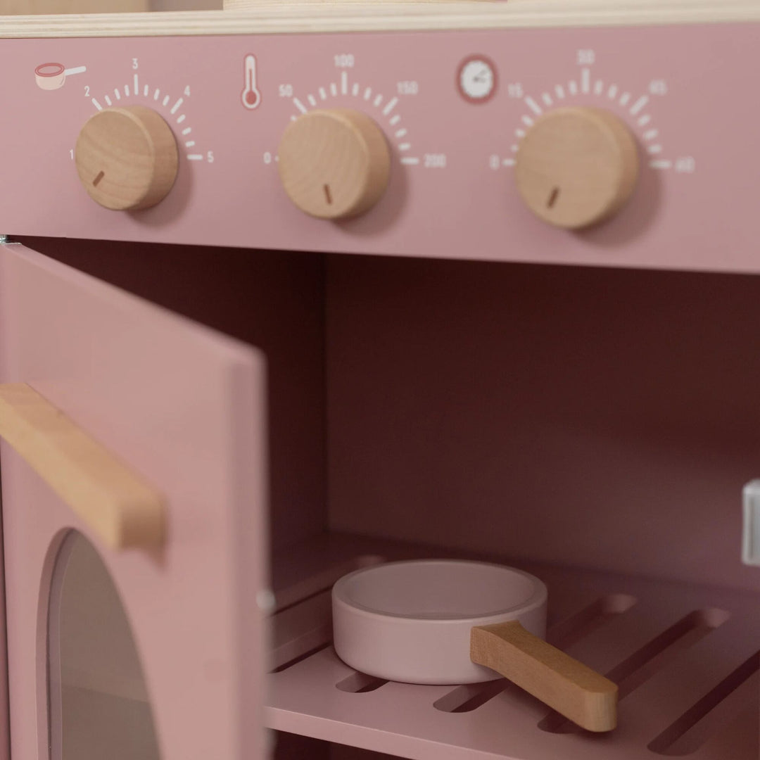 Little Dutch Wooden Play kitchen | Pink Limited Edition
