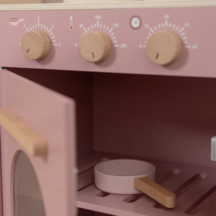 Little Dutch Wooden Play kitchen | Pink Limited Edition