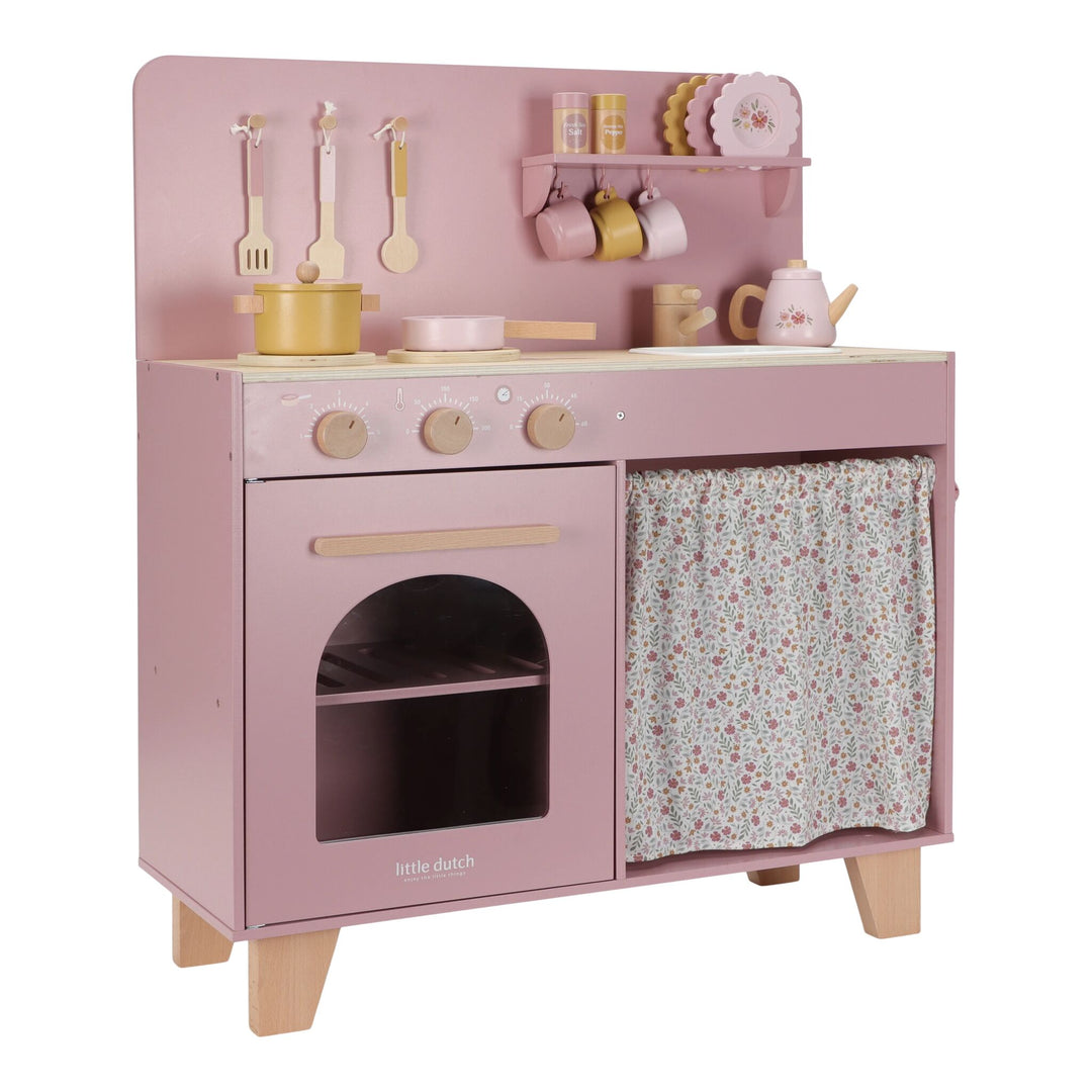 Little Dutch Wooden Play kitchen | Pink Limited Edition