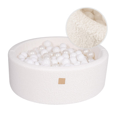 Make Your Own Ball Pit | White Boucle