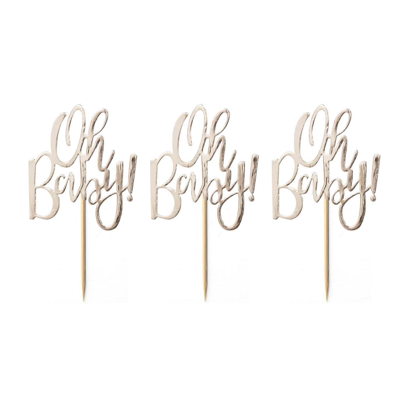 Ginger Ray Oh Baby! Baby Shower Cupcake Toppers