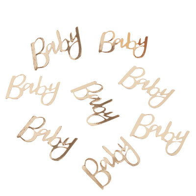 Ginger Ray Gold Baby Shower Confetti