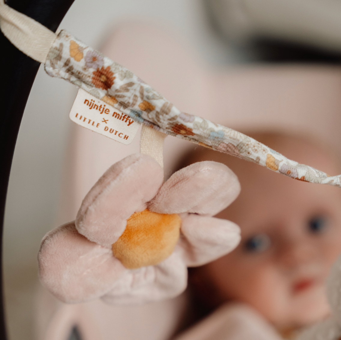 Little Dutch x Miffy Car Seat Toy | Vintage Flowers