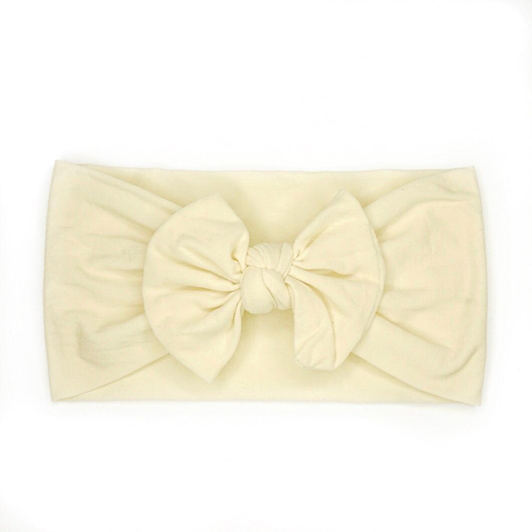 Cream Babygirl Headband