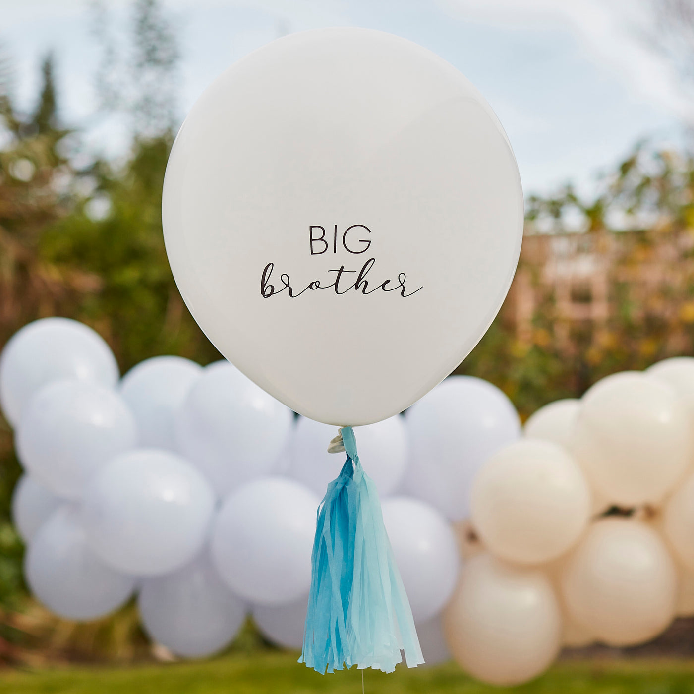 Ginger Ray Big Brother Balloon with Blue Tassels