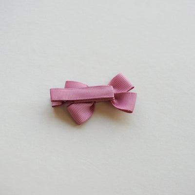 Pigtail Pinchbow Clips | Blush