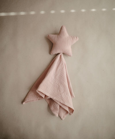 Mushie Comfort Blanket | Star Natural