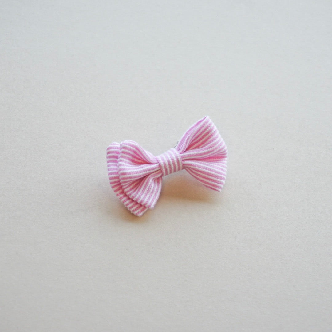 Pink Mini Bow Hairclip